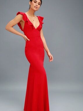 Lulus - Perfect opportunity maxi dress, size small